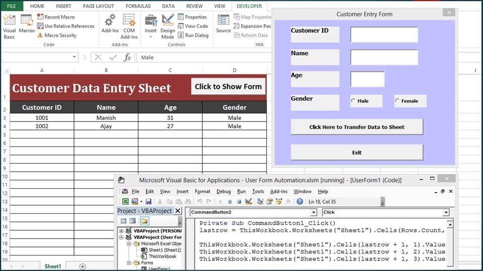Aplikasi Desktop - VBA Macro Excel, Access & Outlook - - 4