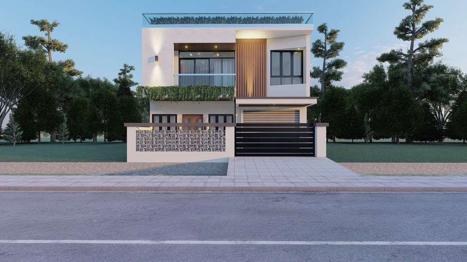 3D & Perspektif - JASA DESAIN RUMAH MINIMALIS | MODERN - 4
