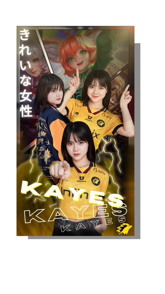 Desain poster online keren, desain grafis wanita gamers, jasa desain spanduk online, desain unik, kartu nama perusahaan.