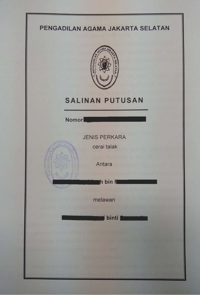 Hukum - CERAI, TALAK,  ITSBAT NIKAH, PERJANJIAN PERKAWINAN (KHUSUS DKI JAKARTA) - 3