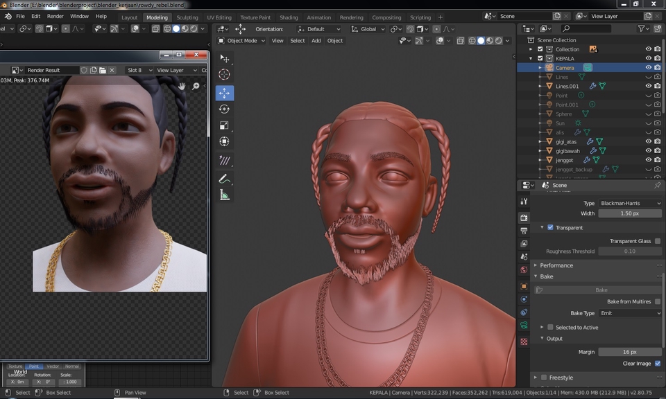 3D & Perspektif - 3d karakter Realistis - 3