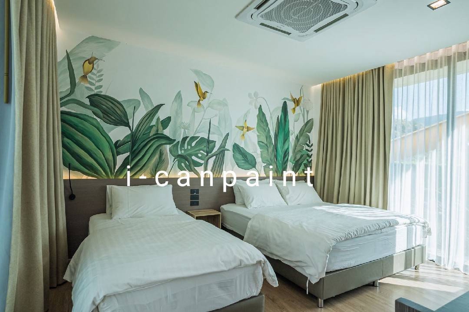 ออกแบบตกแต่งภายในและภายนอก - รับวาดภาพเพ้นท์ผนังเพื่อการตกแต่ง (Wall Painting) - 17