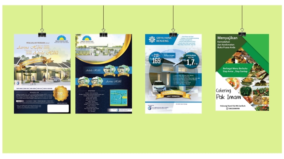 Digital Printing - Design Brochure, Banner 2 Hari jadi - 5