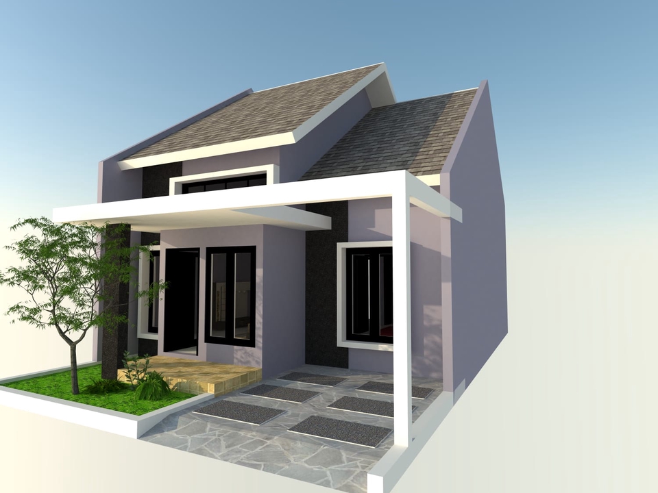 CAD Drawing - Gambar Rencana Pembangunan Rumah  - 8