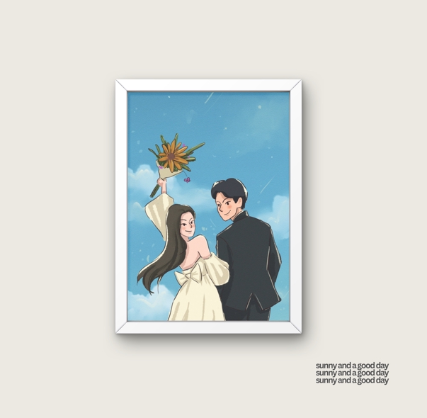 วาดภาพการ์ตูน - รับวาดรูปเป็นของขวัญ วอลเปเปอร์ แต่งห่อง ให้คู่รัก เพื่อน คนพิเศษ - 8