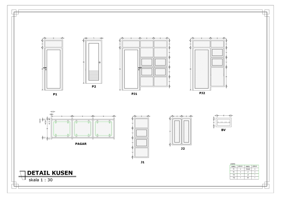 CAD Drawing - JASA GAMBAR 2D, 3D, RAB, IMB DLL - 18