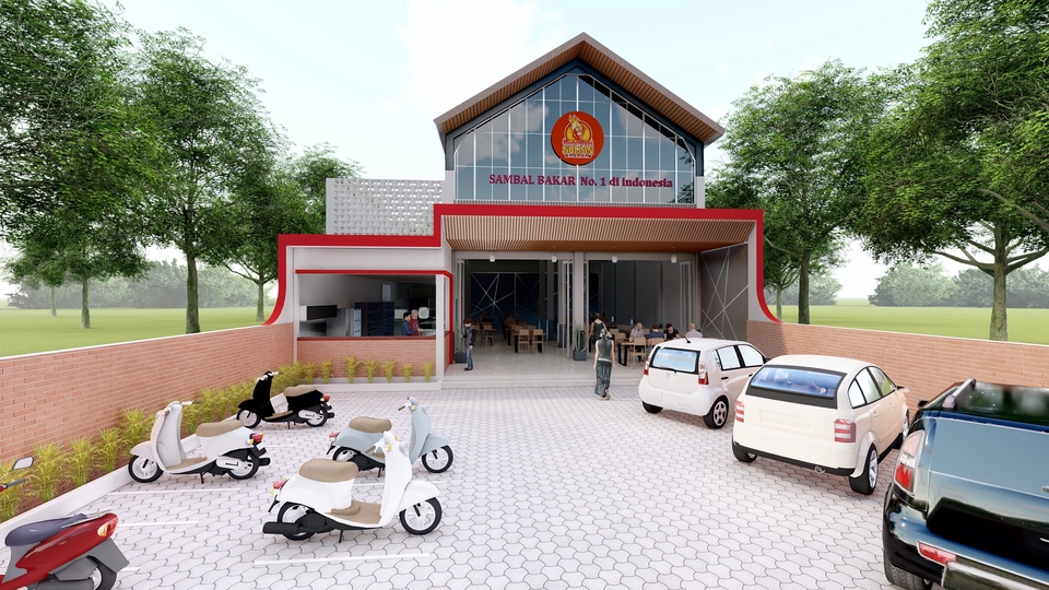 3D & Perspektif - Jasa Desain 3D & Rendering Animasi Arsitektur - 9