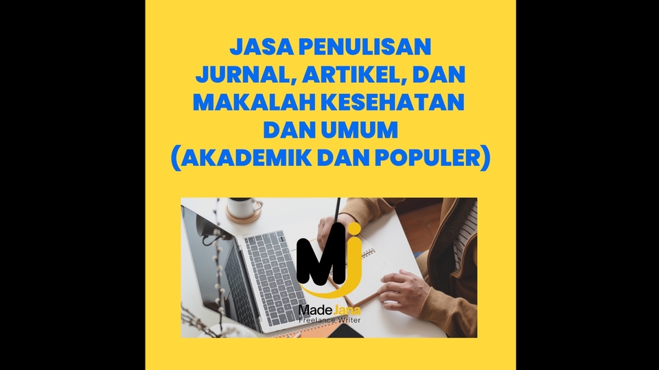 Jasa Pengetikan Online Cepat dan Akurat - Jasa Penulisan Jurnal, Artikel, dan Makalah (Bidang Kesehatan dan Umum)