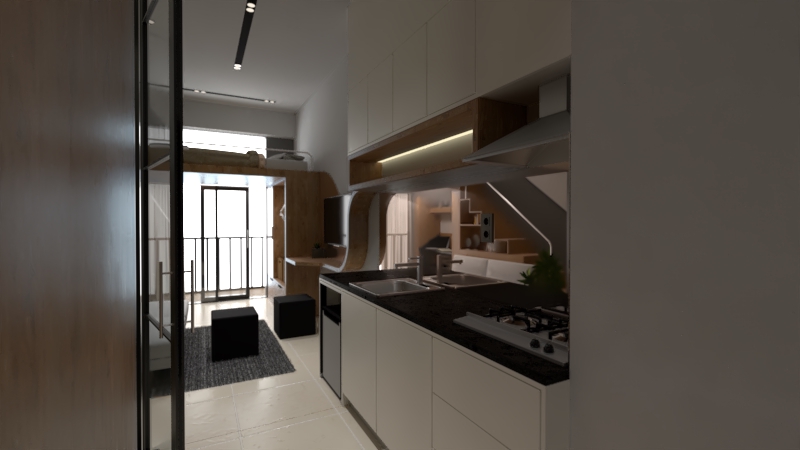 3D & Perspektif - Home / Apartment Interior Design - 14