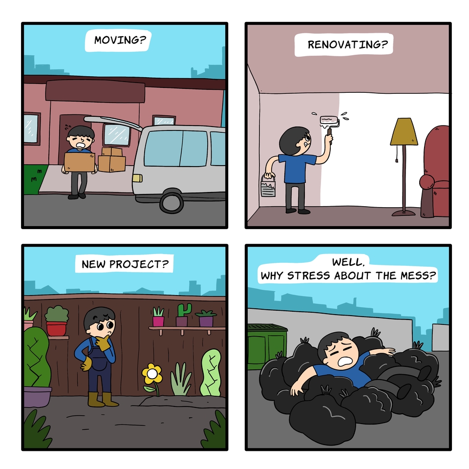 Gambar dan Ilustrasi - Gambar Komik 4 Panel dari Ide Kamu - 4