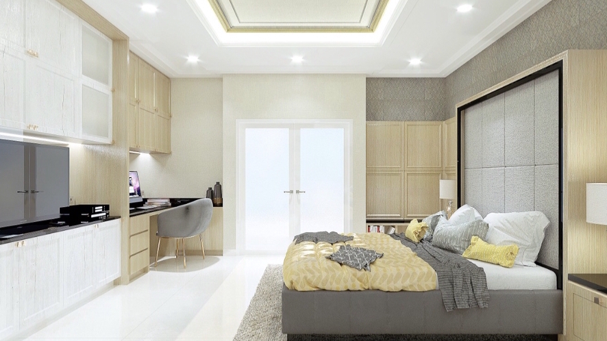 DESIGN INTERIOR (3D VIEW, GAMBAR KERJA, DETAIL FURNITURE)