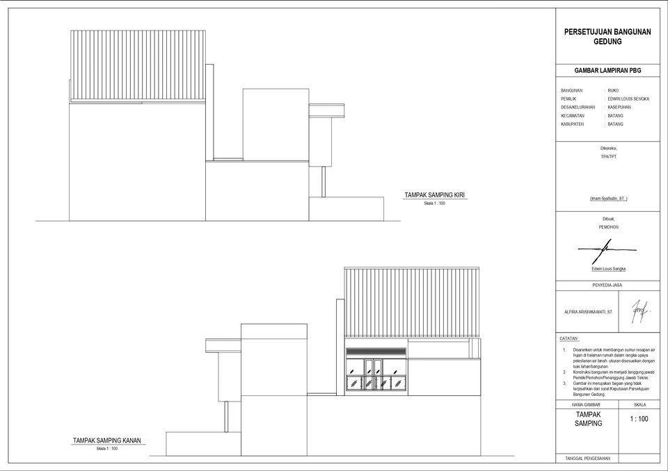 CAD Drawing - GAMBAR KERJA, DED, AUTOCAD - 2