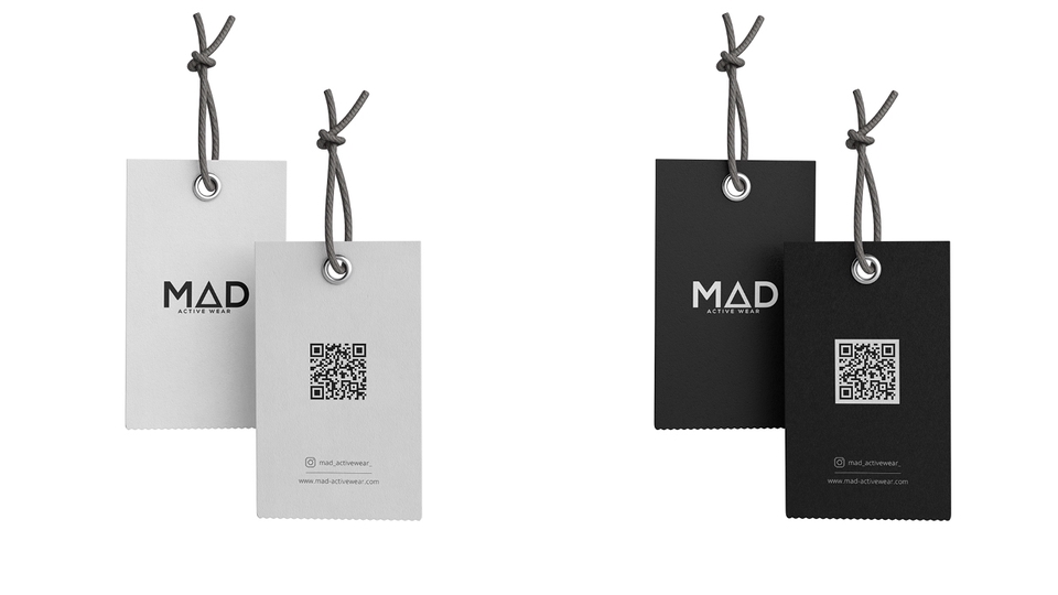 Digital Printing - Design Hang tag, shirt tag, neck label, clothing label - 2