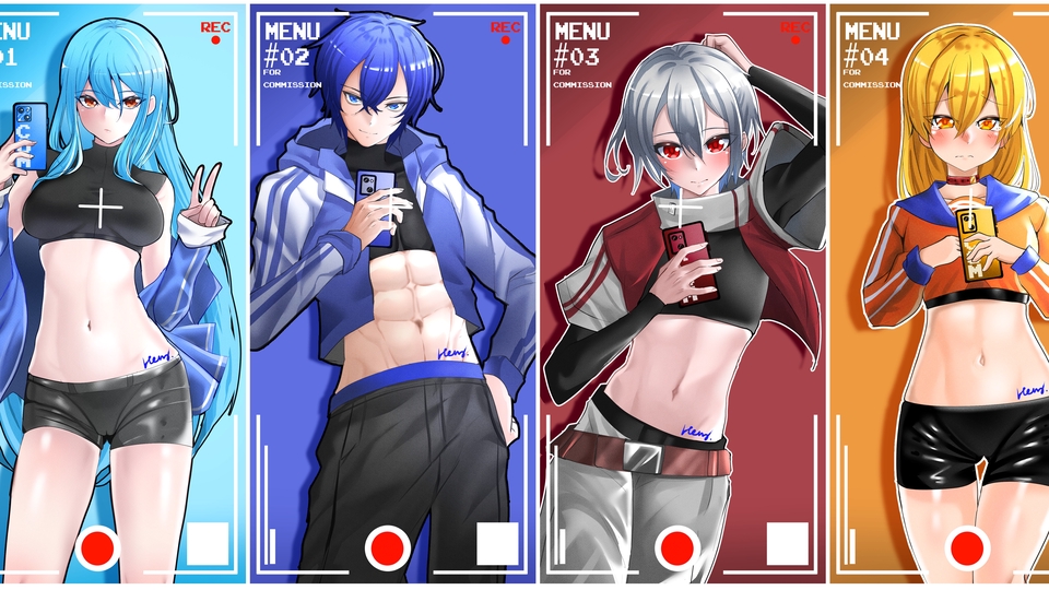 วาดภาพการ์ตูน - วาดภาพเป็นเเนวสไตร์ญี่ปุ่น อนเมะ แฟนอาร์ต วาดตามสั่ง - 1