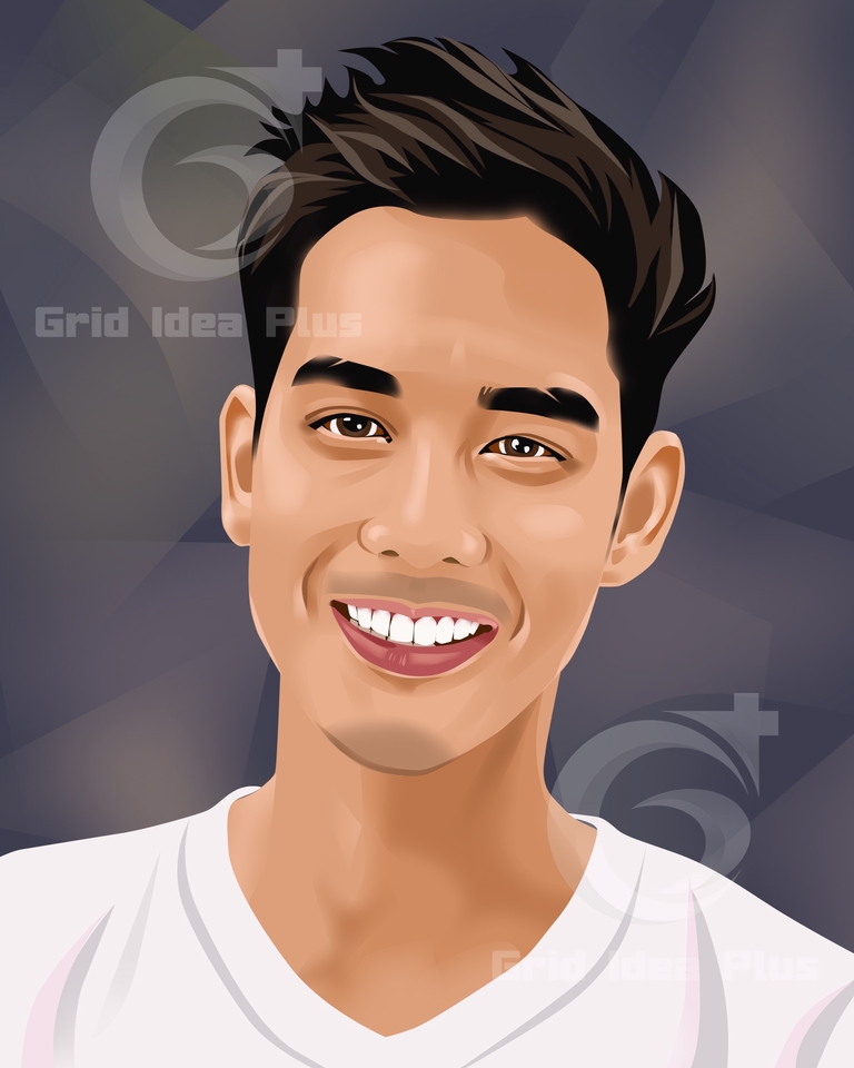 วาดภาพเหมือน Portrait - รับวาดภาพเหมือนบุคคล Portrait ดิจิตอลเพ้นท์ ใส่ใจในทุกชิ้นงาน - 2