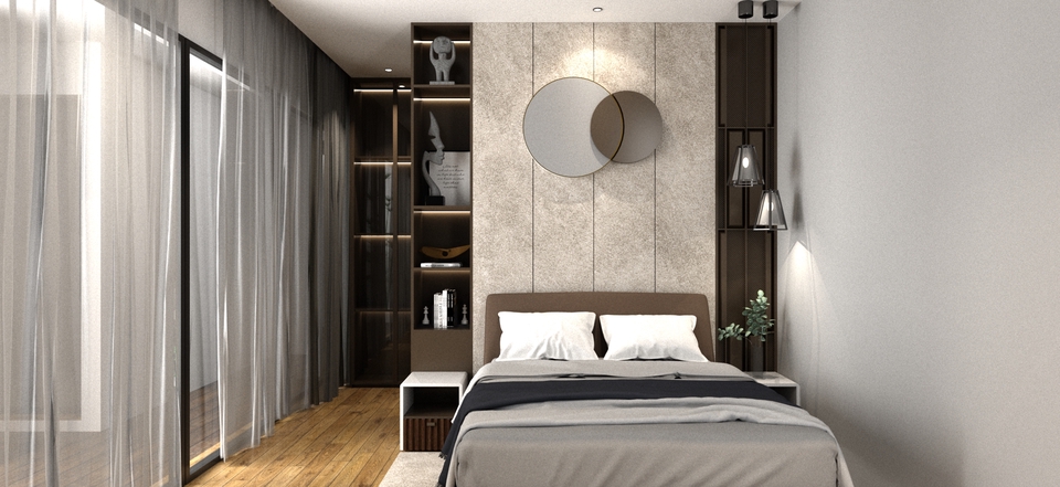 3D & Perspektif - Desain Interior Paket 1 Ruang - 13