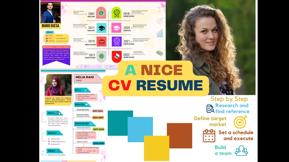 Portfolio & Resume - Desain CV & Resume | Bahasa Indonesia & Bahasa Inggris (24 jam jadi) - 2