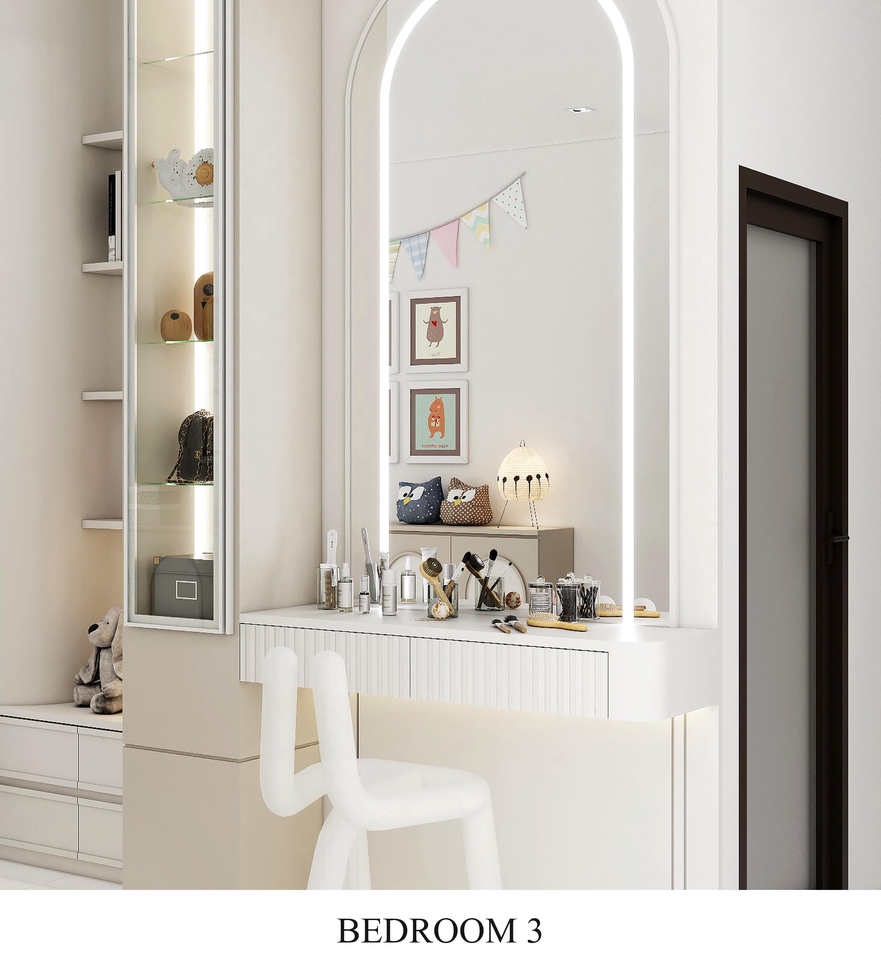 รับออกแบบตกแต่งภายในห้องนอน โมเดิร์น สวยหรู