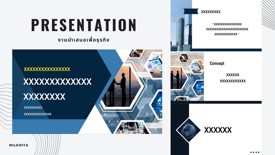 Presentation - รับออกแบบ Power Point เพื่องานนำเสนอ ที่สร้างสรรค์ เข้าใจง่ายไม่น่าเบื่อ - 6
