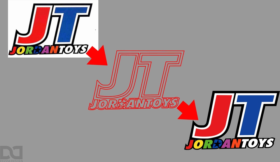 Digital Printing - Konversi / Setting / Trace gambar jpg, png, dll menjadi vektor - 3