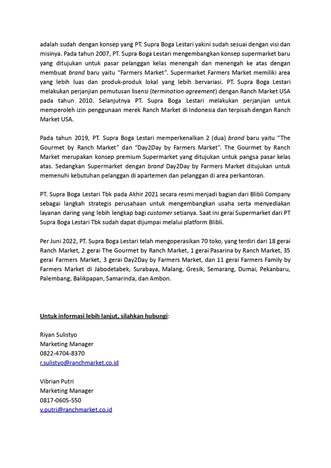 Penulisan Konten - Press Release Bahasa Indo & Inggris - 7