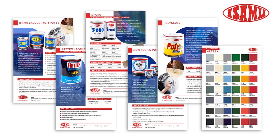 Digital Printing - Desain Katalog Produk / Company Profile / Portfolio - 7