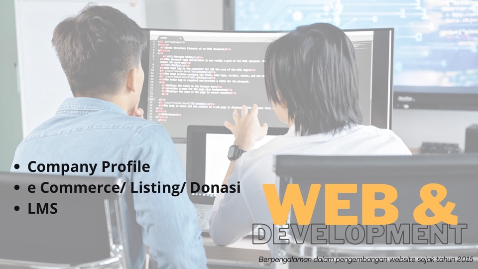 Web Development - Pengembangan Website/ Company Profile/ E Commerce/ LMS - 1