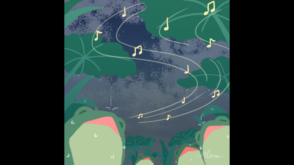 วาดภาพประกอบ - รับวาดภาพประกอบ digital painting สไตล์น่ารัก - 4