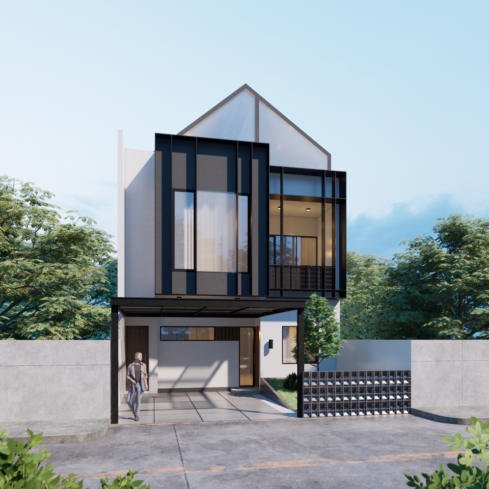 3D & Perspektif - DESIGN ARSITEKTUR & INTERIOR - 3D MODELING - RENDER - 3