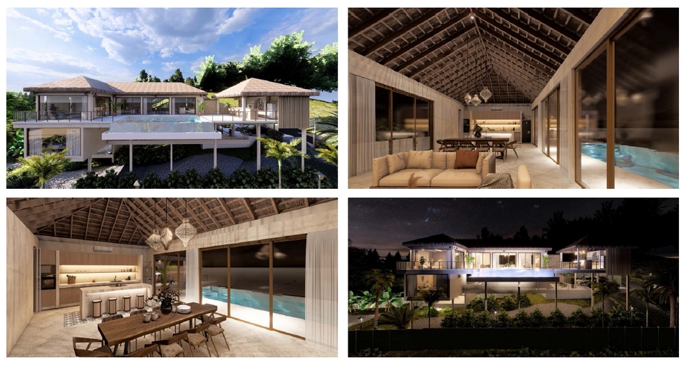 ออกแบบตกแต่งภายในและภายนอก - 3D Rendering Perspective  - 24