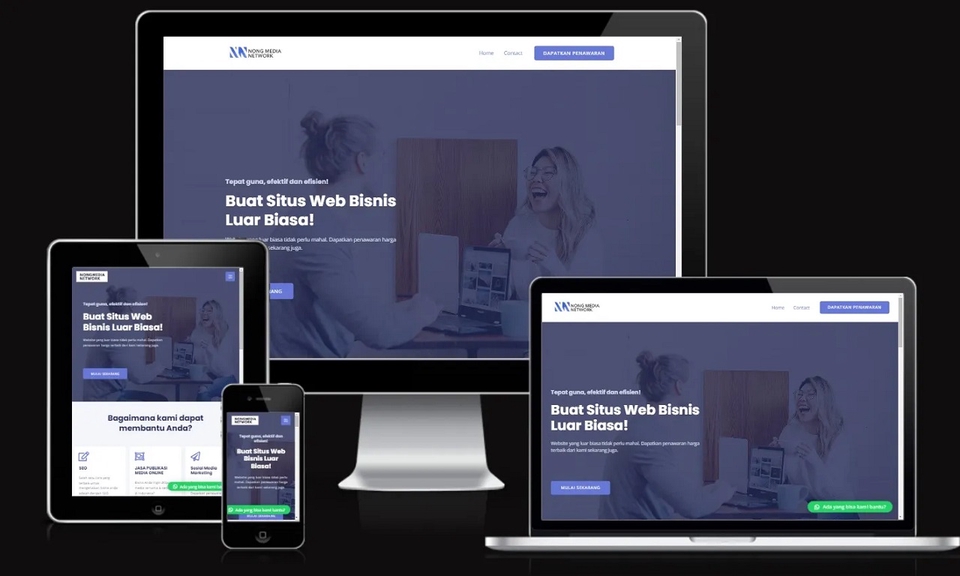 Jasa Pembuatan Website Profesional, Toko Online, Perusahaan, WordPress dan Company Profile