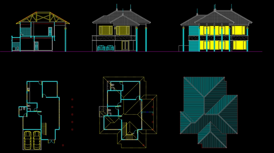 CAD Drawing - Gambar Arsitektural dan Mekanikal - 2