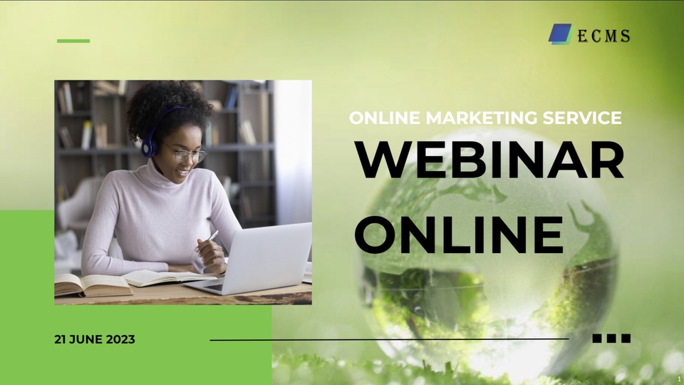 Marketing Project Management - Online Marketing Services ให้บริการจัดงานสัมมนาทั้งออนไลน์/ออฟไลน์, Webinar Organizer - 1