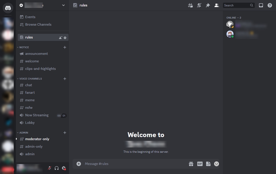 อื่นๆ - บริการสร้าง/ดูแลเซิร์ฟเวอร์ Discord - 2