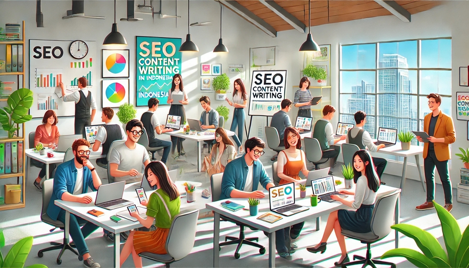 Jasa SEO Profesional: Tim kami membantu meningkatkan peringkat website Anda di mesin pencari Google dengan strategi SEO yang teruji dan berkualitas.