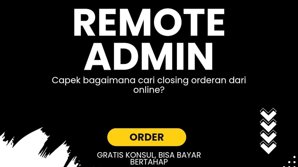 Jasa Remote Admin (Admin Sosmed IG, FB, Marketplace, OnlineShop) | 2 Hari, 7 Hari, 1 Bulan