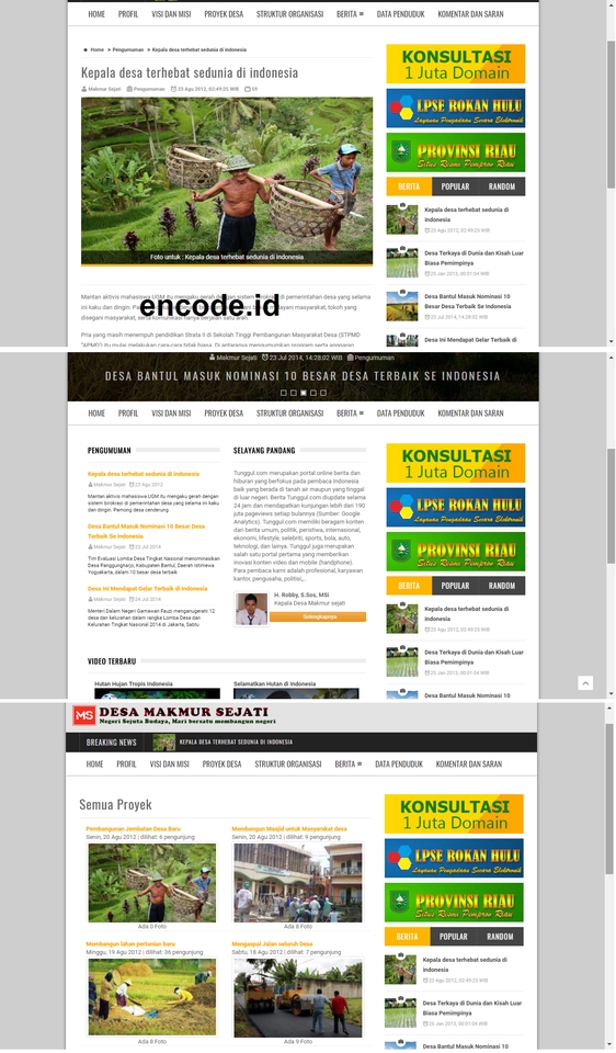 Web Development - Jasa Bikin WEB Promote dan Sistem Informasi - 3