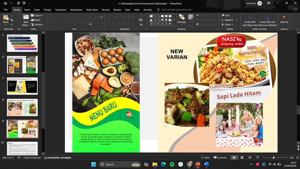 Presentasi - ppt presentasi mudah dipahami  - 7