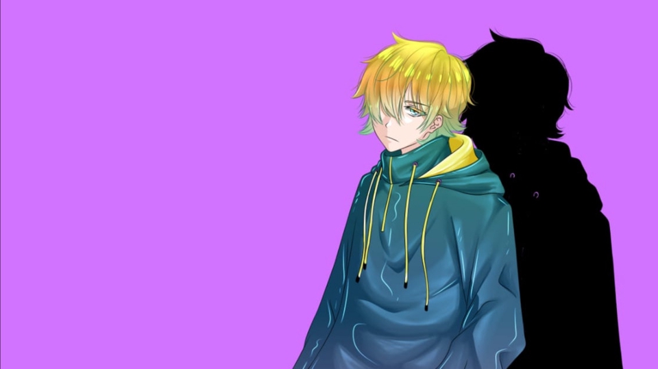 Ilustrasi gambar digital, original karakter, fanart, ubah foto anda jadi anime/kartun