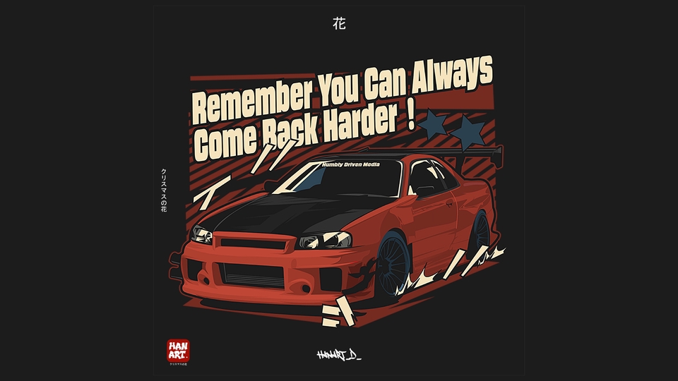 Desain Kaos & Motif - Desain mobil keren untuk T-shirt Anda - 15