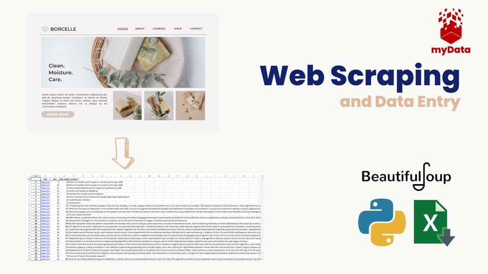 Jasa Lainnya - Data Entry and Web Scraping | Web Data Extraction - 1