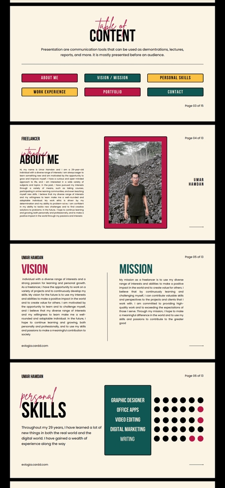 Portfolio & Resume - Design Company Profile / Portofolio / Resume - 2