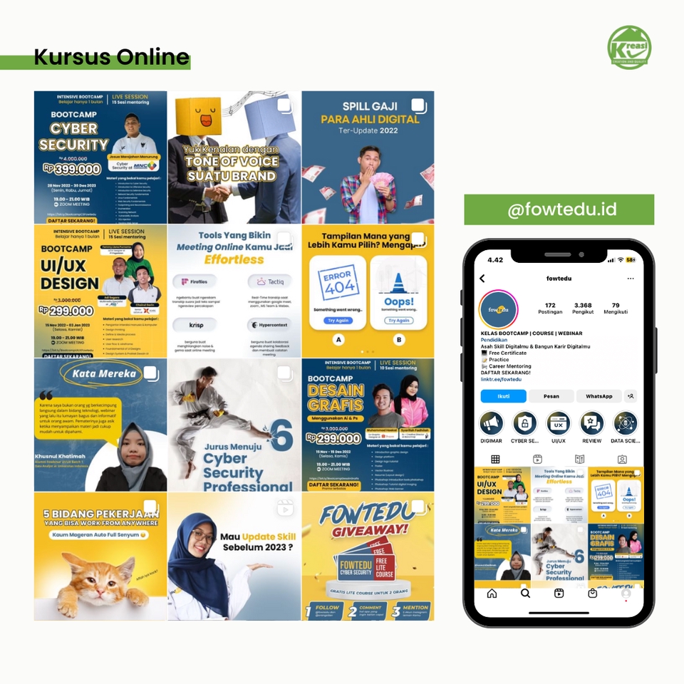 Banner Online - Desain grafis untuk posting sosial media - 3