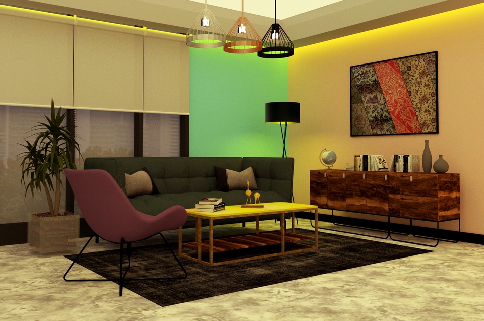 3D & Perspektif - 3D View Render Exterior & Interior - 9