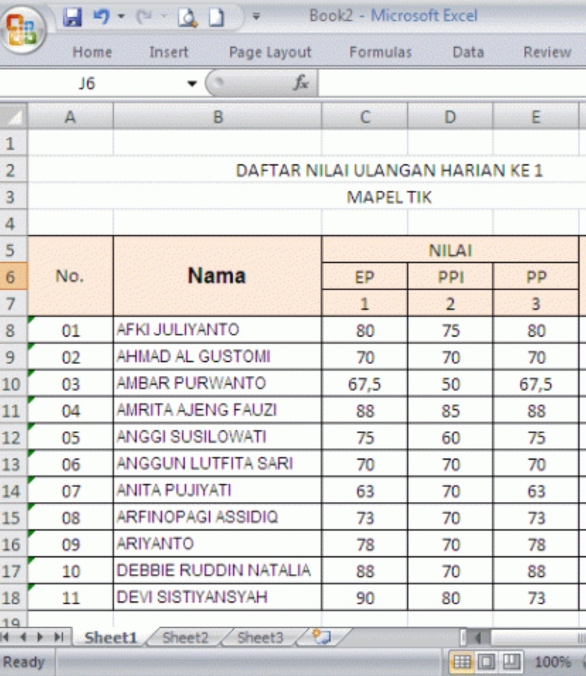 Pengetikan Umum - Pengetikan Word, Excel, Power Point - 5