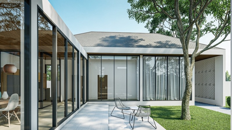 3D Perspective - รับขึ้นโมเดล 3D ภายใน ภายนอก ทำภาพเรนเดอร์ - 4