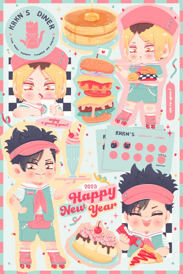 วาดภาพการ์ตูน - งานสไตล์จิบิ/SD สามารถวาดได้ทั้งแบบมีเส้นและไม่มีเส้นด้วยลายเส้นที่เป็นเอกลักษณ์ น่ารัก น่าหยิก - 2