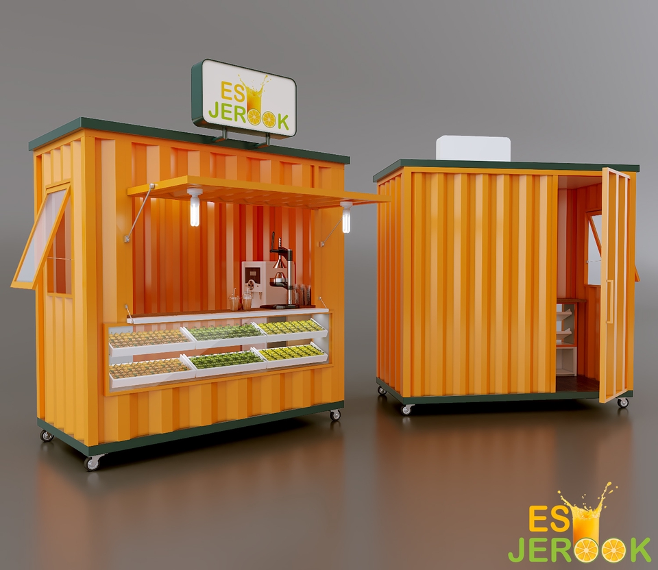 3D & Perspektif - DESAIN BOOTH PEMERAN DAN STAND KOMERSIAL - 4