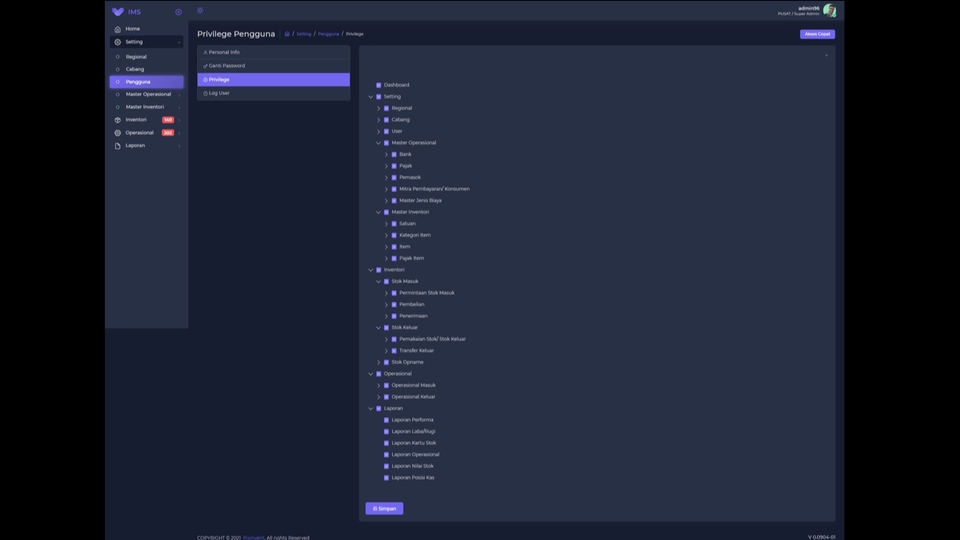 Web Development - Sistem Manajemen Persediaan (Inventory) & Kas - 2