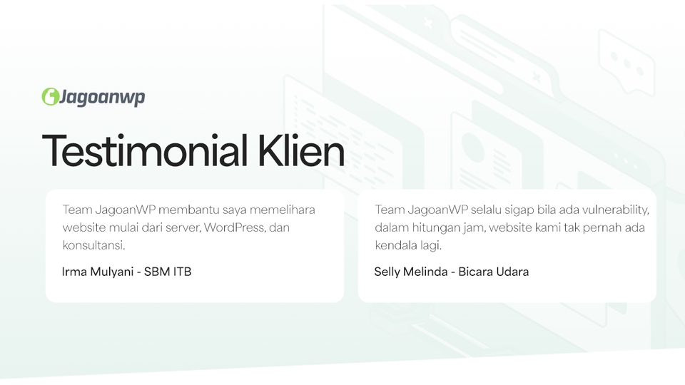 Technical Support - Maintenance Situs WordPress - 4